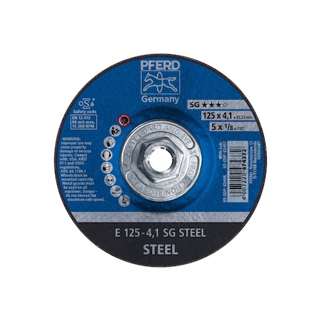 Pferd Pipeline Wheel, 5" x 1/8 63407